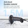 1D Laser Barcode Scanner Kabelgebundener Barcodeleser mit Summer und LED-Anzeige ManuellAutomatisch