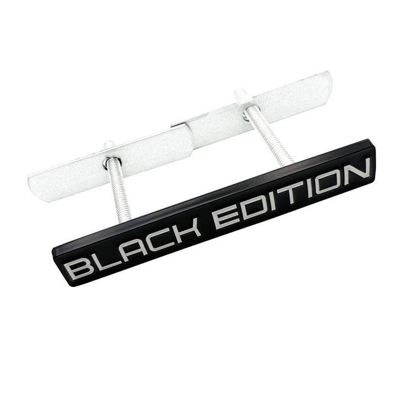 Metal 3D Car Styling Black Edition Emblem Rear Trunk Badge Fender Sticker Body Decal Head Grill Badge Chrome Car Accessories