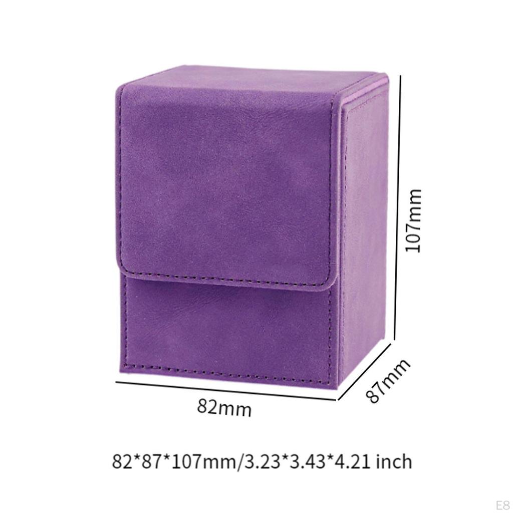 Card Deck Box Storage for Collectible Playing Game Cards Protector Container