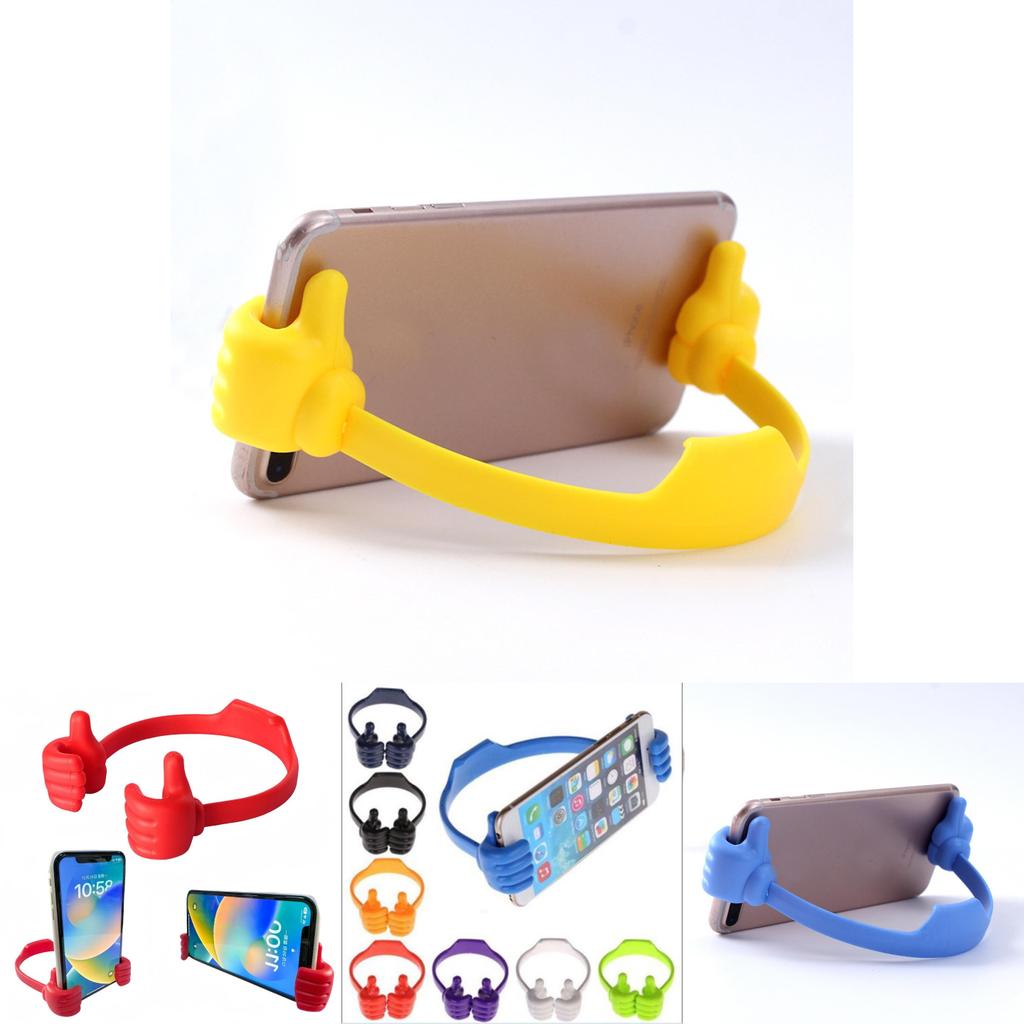 Universal Thumb Smartphone Stand Colorful Adjustable Holder For Tablets And Phones