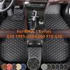 Floor Mats for BMW 5 Series E39 1995-2004 E60 F10 G30 2017- Leather Full Coverage Auto Floor Mats Luxury Floor Liners