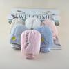Children's short sleeves winter flannel cute baby sleeves new anti-fouling cute warm Luo mouth