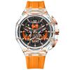 SVJ Men's Watch High-grade Three-dimensional Hollow Carving Sense Luminous Watch Waterproof Quartz Men's Watch