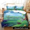 Terraria Bedding Set Single Twin Full Queen King Size Bed Set Adult Kid Bedroom Duvet Cover Sets 3D Print Game Bed Sheet Set