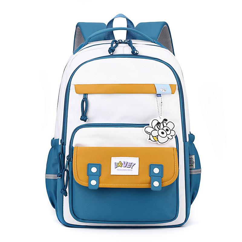 Stylish Unisex Nylon Backpack For School And Outdoor Activities In Vibrant Colors