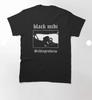 Schwarzes Midi-Schlagenheim Metal Classic T-Shirt