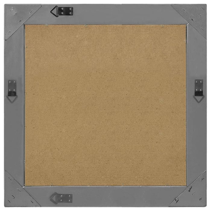 VidaXL Miroir mural style baroque 60x60 cm noir 320335