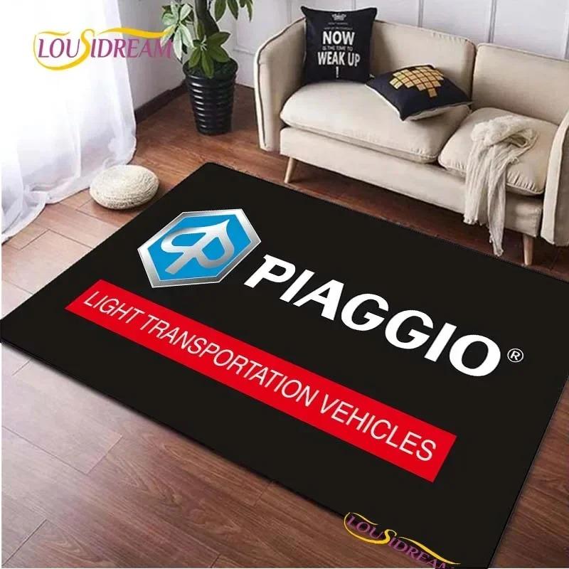 Moderner Mode Piaggios Moto Teppich für Wohnzimmer Schlafzimmer Sofa Bereich Teppich Dekor Küche Rutschfeste Bodenmatte Alfombra Geburtstagsgeschenk