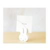 Tees Factory Miffy Wooden Photo Stand, White, Approx. H73xW52xD18mm (MF-5545044WH)