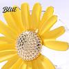 Scarf Fastener Button Large Chrysanthemum Alloy Silk Anti-rust Accessory Buckle