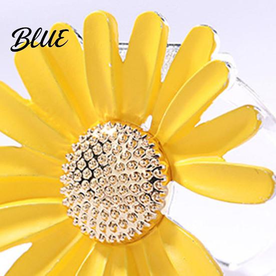 Scarf Fastener Button Large Chrysanthemum Alloy Silk Anti-rust Accessory Buckle