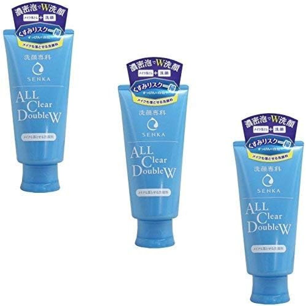 

[Оптовая закупка] Средство для снятия макияжа Senka для умывания, 120 г [x 3]