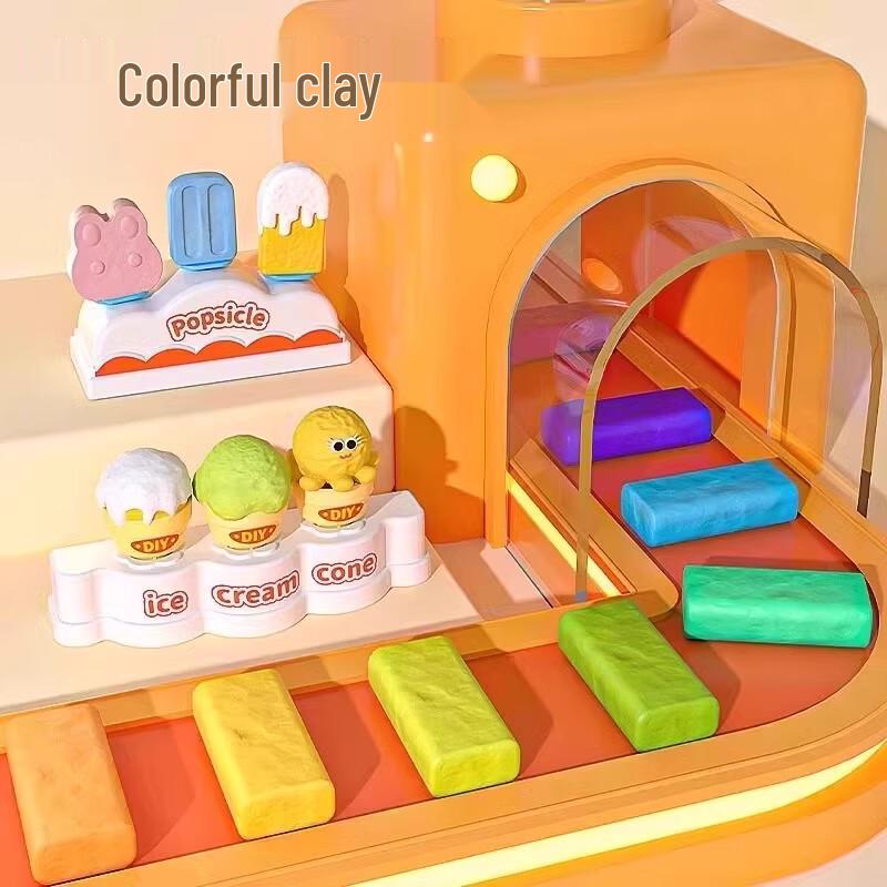 MiaoBeiLe Kids Pig Noodle Machine Playdough Set