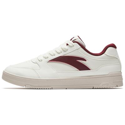 Street Style Sports Casual Fashion Height Increasing Lightweight Non-Slip Low-Top Skate Shoes Men Sneaker White Red 912518007-1