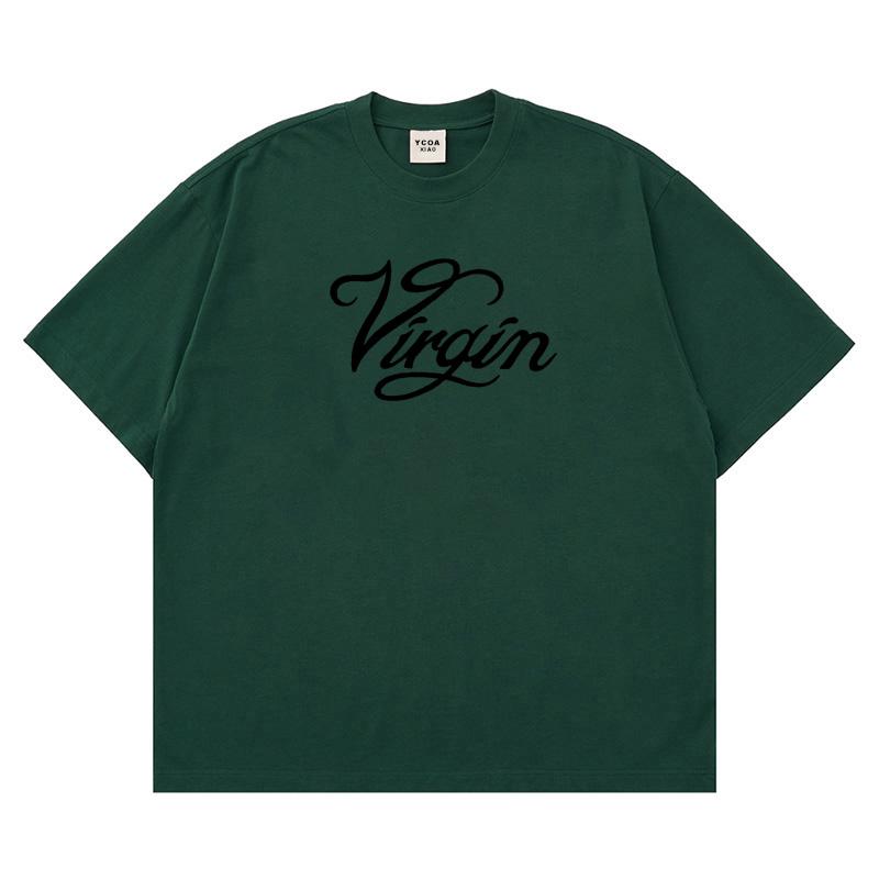 Mens TShirt Virgin Cotton Oversized Gothic Summer Short Sleeve Tops Tees Korean Fashion Y2k Streetwear Vintage Unisex Clothing