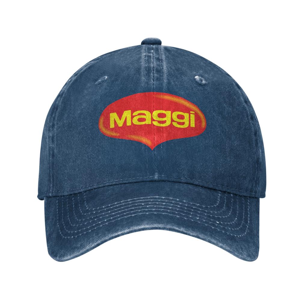 Lifetime Maggi Denim Fabric Baseball Caps Snapback Baseball Hats Breathable Casquette Outdoor for Men's And Women's