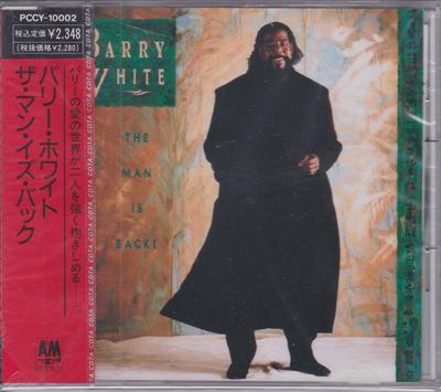 CD BARRY WHITE - The Man Is Back! PCCY10002 A&M Records 1989 Japan Soul/Funk Used