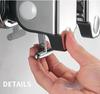 Wall-Mounted Dual Soap Dispenser with Double Hook for Bathroom & Kitchen