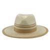 Large brimmed straw hat sunscreen temperament papyrus lafite beach hat sunshade hat lady summer sun panama hat jazz hat man