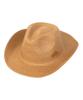 UNIVERSAL CHEMISTRY Wire Cowboy Beige Summer Fedora Cowboy Hat