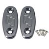 Motorcycle Aluminum Mirror Eliminator Cap Mirror Hole Cover Windscreen Driving
