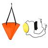 18 24 inch  Sock Sea Anchor Boat Parachute Brake with 30ft Kayak  Anchor Tow Line Throw Line Buoy Ball Fishing Boat