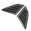 2Pcs Rear Side Window Louver Cover Left Right Rear Window   Vent Scoop Shutter Cover Blind Replacement for 8V Hatchback 2014-2020