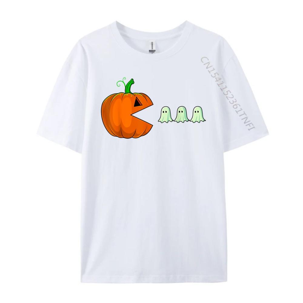 Halloween Pumpkin Funny Ghosts Boys Kids Women Men Shirts Graphic Tee Female Durable and Wearresistant Halloween