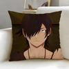 Supernatural Anime Kizumonogatari Cushion Cover Soft  EasyWash Pillow Case  Versatile for Couch Bed Travel and Office
