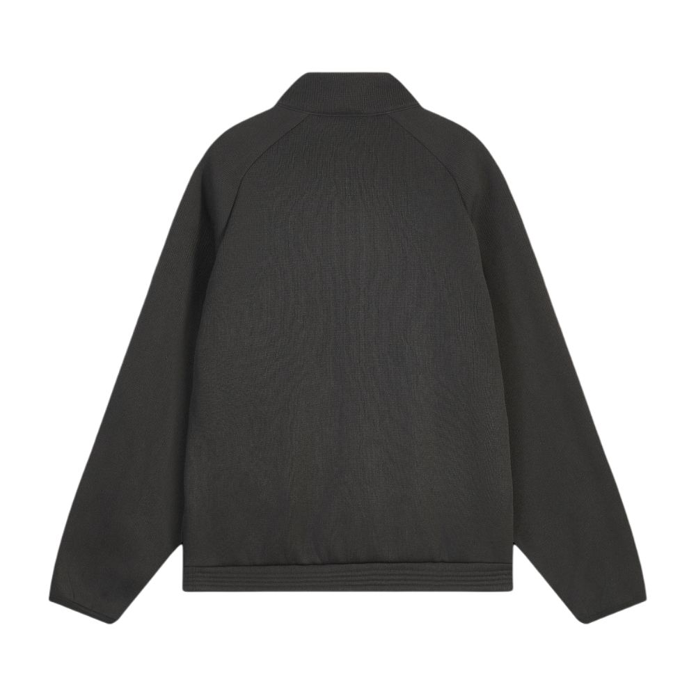 Puma FW25 Loose Moisture-Wicking Cold-Resistant Warm Fleece Knit Half-Zip Pullover Sweatshirt Unisex sweatshirt 636243-01