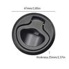1Pieces Marine Hatch Locking Locker plastic zinc alloy Boat Flush Pull Hatch Slam Latch For Boat Deck Hatch Locking RV Parts