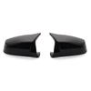 Gloss Black Rearview Mirror Shell for 2008-2013 BMW 5 Series E60/F10 - Decorative Horn Cover.