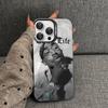 2Pac Hip Hop Singer Phone Cases For IPhone 17 16 15 14 13 12 11 Plus Pro Max Pro Color Matte Cover