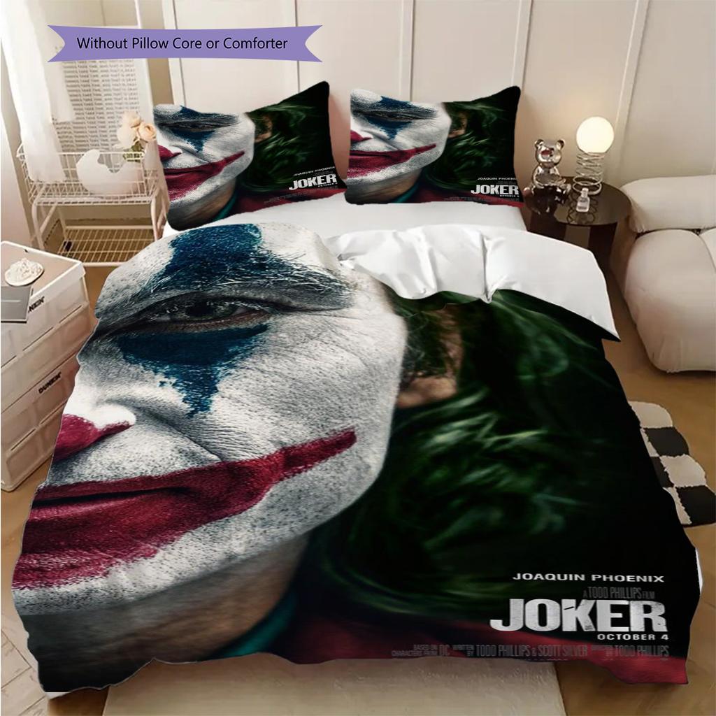 Joker Clown'S Rise Bedding 1 Duvet Cover 2 Pillowcase Without Core Duvet Cover And Pillowcase Christmas Birthday Gift Bedding Set