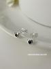 S925 Sterling Silver Mini Heart Stud Earrings - Simple, Cute, Versatile Design for Women