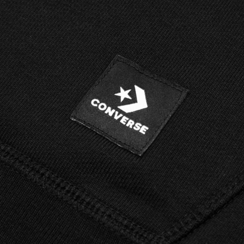 Converse Essentials Pullover Hoodie Asia Sizing 'Black' Men's 10008356-A01