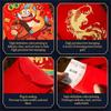 6/12Pcs Folding Horse Year Red Envelope Fu Lucky CNY Packet Envelopes Red Spring Festival Chinese New Year Party Supply