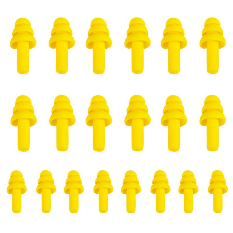 10/5/1Pairs Soft Silicone Earplugs Waterproof  Ear Plugs Reusable Sound Insulation Noise Reduction Sleeping Ear Plugs with Box