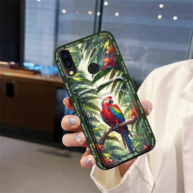 protective Cartoon Phone Case For UMIDIGI Power Card slot Durable Anti-dust Shockproof Back Cover Waterproof Cute Cover