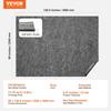 Rug Pad Gripper 8' x 10' Protective Carpet Pad 0.47" Thick for All Floors