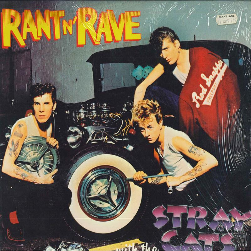 

LP Record STRAY CATS - Rant N Rave With The Stray Cats SO17102 EMI 1983 US Rock Used