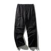American Wide Leg Cotton Pleat Paratrooper Overalls Men's Outdoor Straight Casual Trousers Foreign Trade Men's Trousers Loose Pants