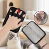 Reusable Pet Hair Remover Brush Double-Sided Washable Static Dust Brush Mesh Cloth Versatile Pet Hair Scraper Fur Hair Cleaning