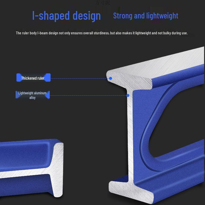 High Precision Solid Cast Aluminum Magnetic Spirit Level for Wall Tile Decoration