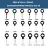Maerd Terminal Removal Tool Kit 76Pcs Electrical Connector Pin Removal Tool Terminal Ejector Kit Depinning Tool For Automotive Car