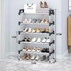 3-7Floor Simple Shoe Rack Multi Layer Dustproof Household Doorstep Shoe Cabinet Storage Space Saving Assembly Of Small Shoe Rack