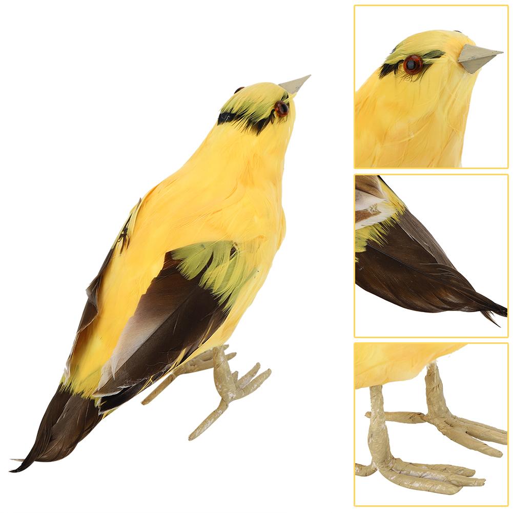 Garden Artificial Ed Animal Ornament Simulation Oriole Bird Model Art Outdoor Decor
