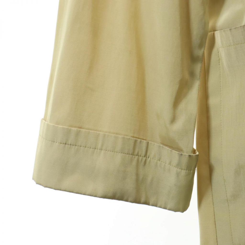 YVES SAINT LAURENT 90s Old Gown coat M Yellow Men's Used