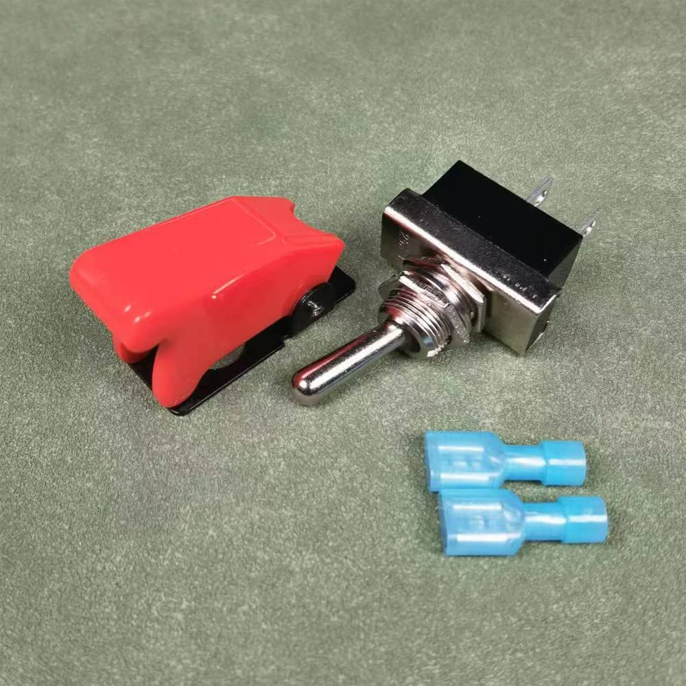 KILIGEN Metal Toggle Switch 25A 12VDC/15A 24VDC/10A 250VAC/ 15A 125VAC