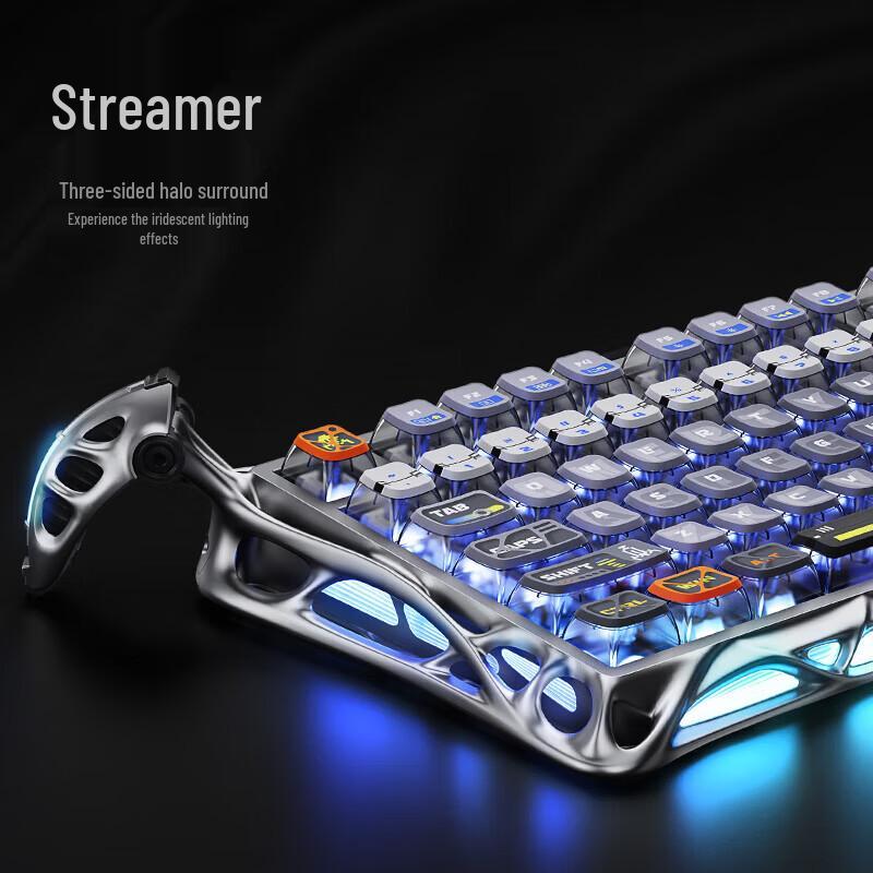 GravaStar K1 PRO 75-Key Tri-Mode Gasket Mechanical Gaming Keyboard